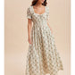 Floral Smocked Maxi Dress