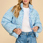Ditsy Floral Printed Puffer Jacket