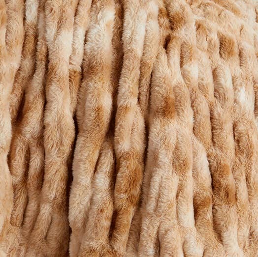 Luxury Heavyweight Ruched Throw Blankets