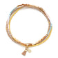 Simply Chic Bracelet Trio I Desert & Gold