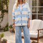 Seaside Stripe Button Cardigan