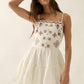 Floral Embroidered Romper