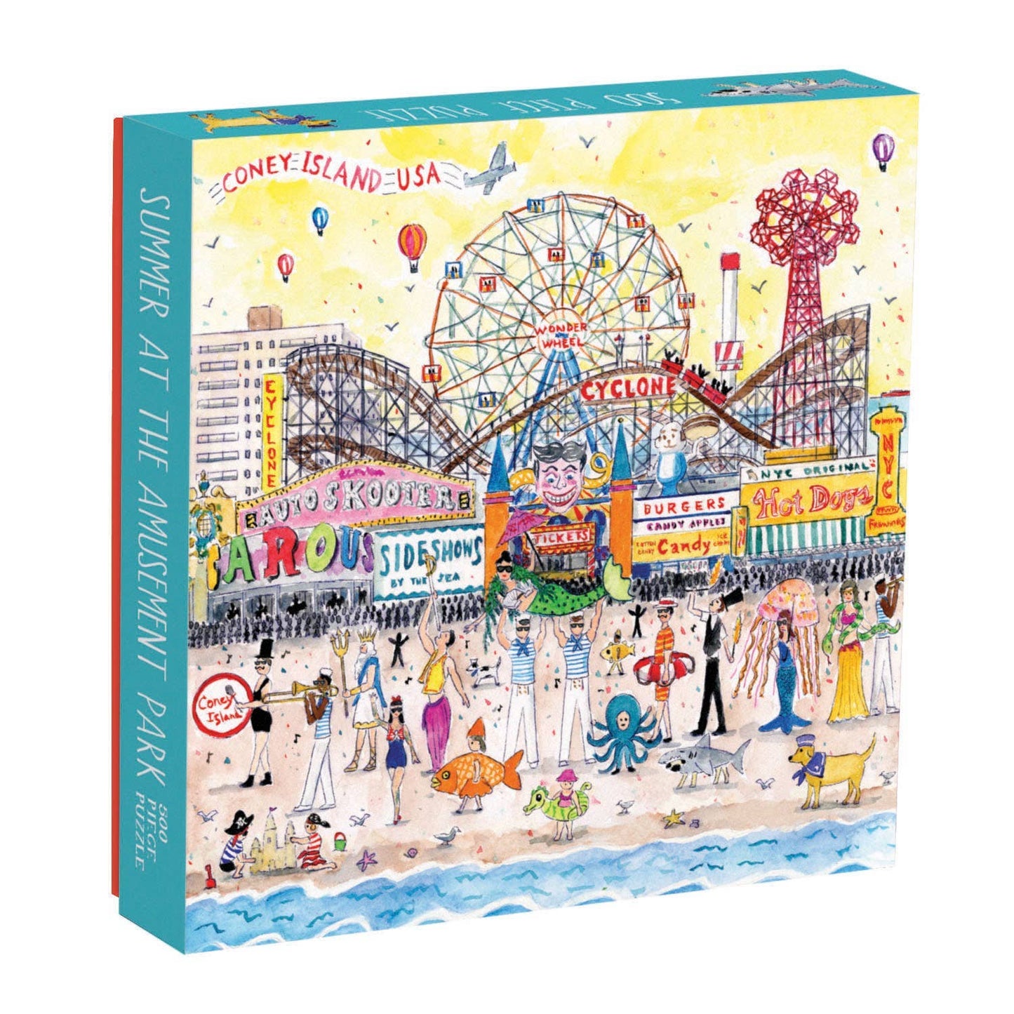 Summer At The Amusement Park 500 pc Puzzle