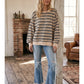 Free Spirit Striped Crewneck