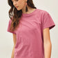 Vintage Wash Tee I Mauve