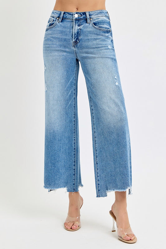 High Rise Crop Jeans