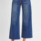 Mid Rise Crop Wide Jean