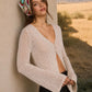 Crochet Bell Sleeve Cardigan