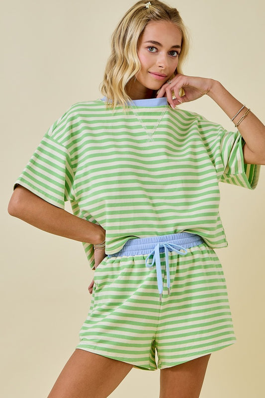 Striped Short Sleeve Tee