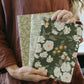 Reverie Notebooks | Set of 3 | Ferns, Green & Gold Florals