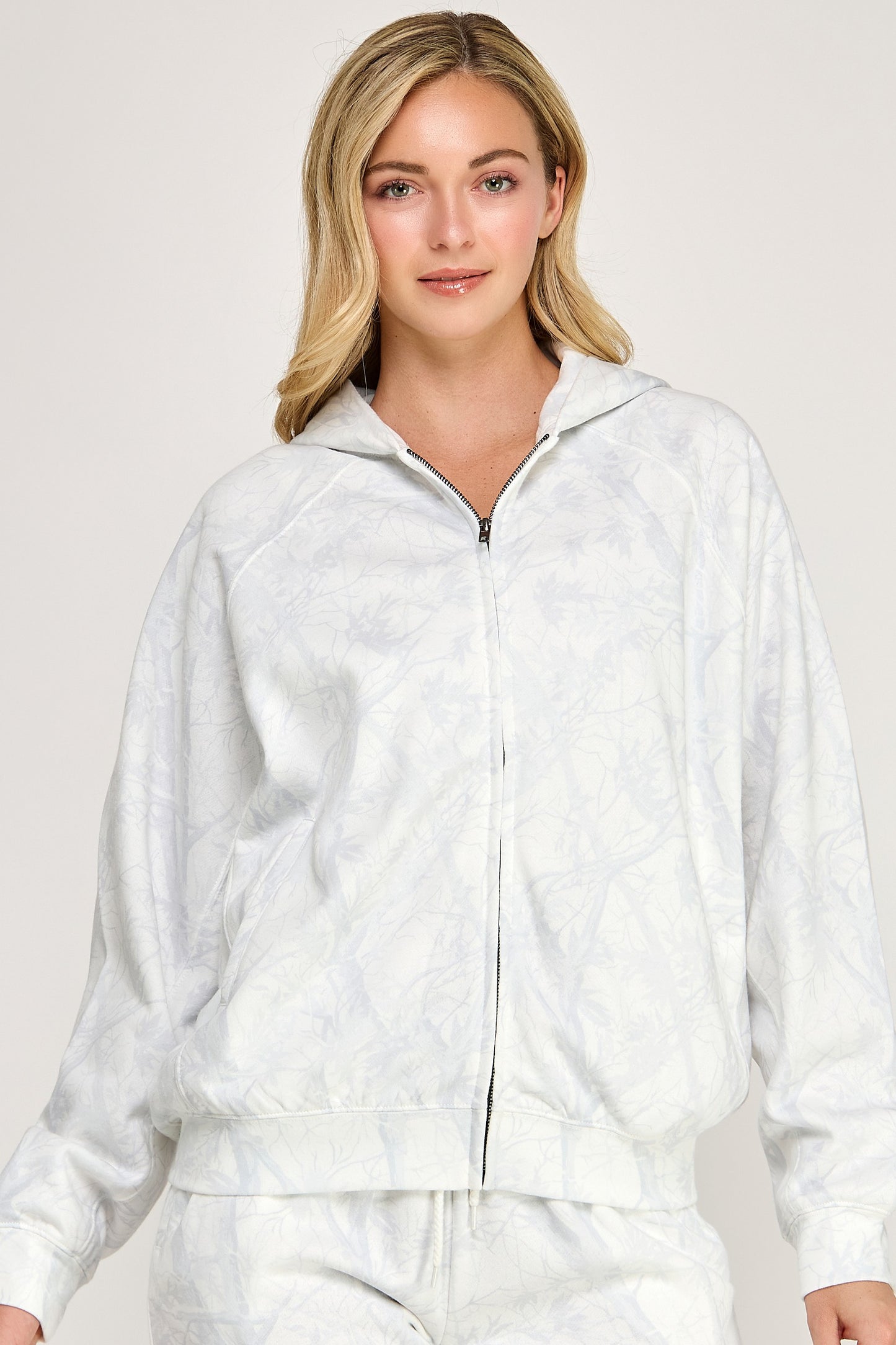 Camo Full Zip Hoodie