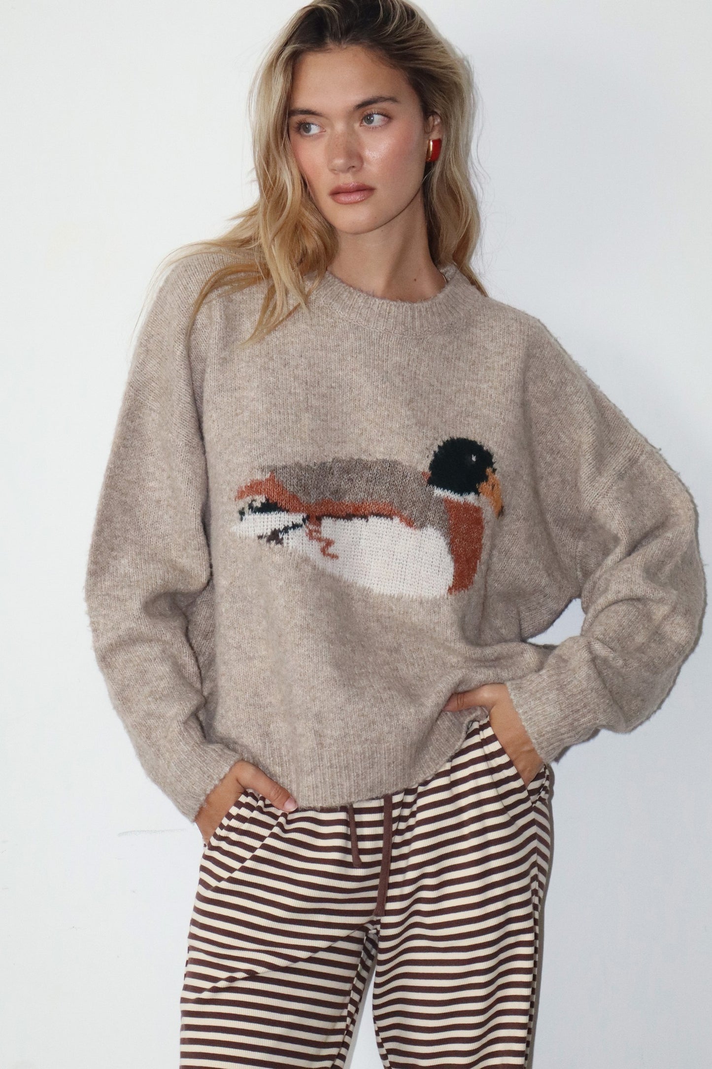 Rustic Bird Sweater