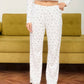 Floral Pointelle Pants