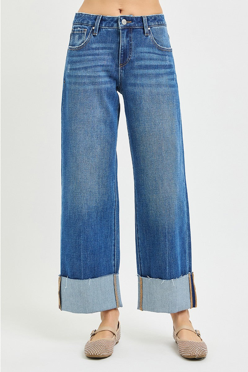 The Cuffed Wide Crop