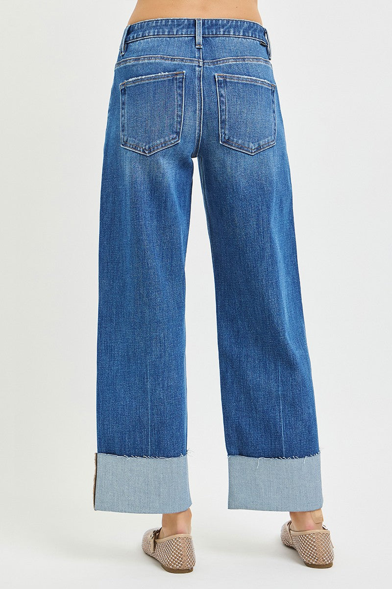 The Cuffed Wide Crop