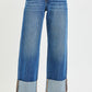 The Cuffed Wide Crop