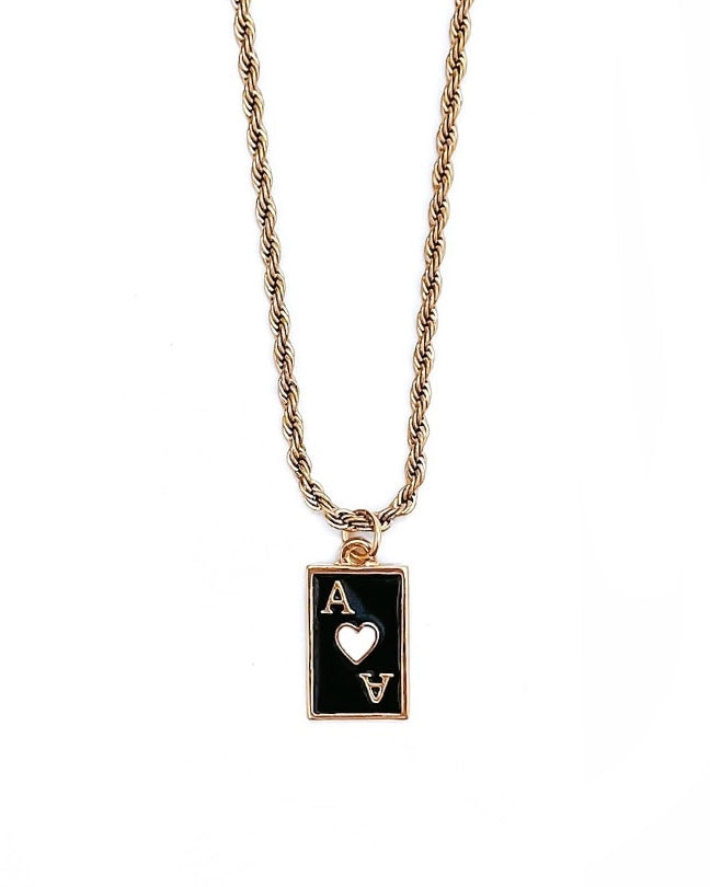 Ace of Spades Necklace