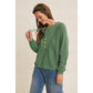 Textured Dolman Sweater