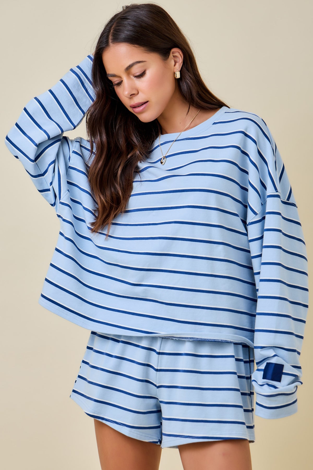 Blue Skies Stripe Set