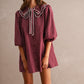 Scallops & Stripes Dress
