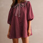 Scallops & Stripes Dress