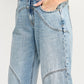 Barrel Cuffed Jeans