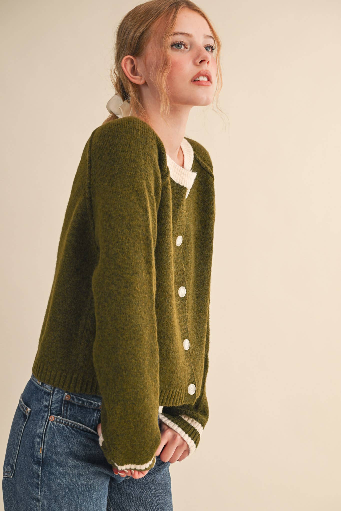The Elevated Two-Tone Cardi