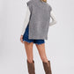 Oversized Knit Vest