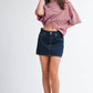 Oversized Stripe Boyfriend Tee I Blue