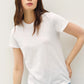 Acid Wash Cotton T-Shirt