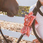 Paisley Claw Clip I Red