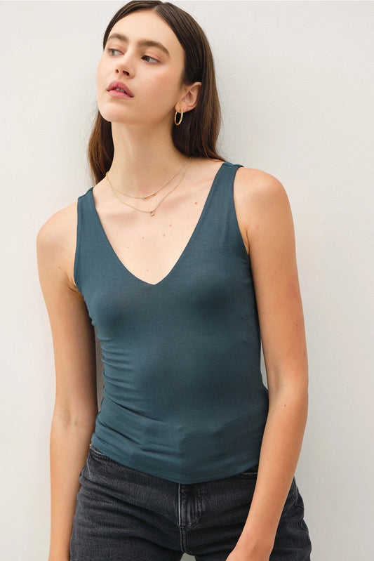 Basic V-Neck Tank