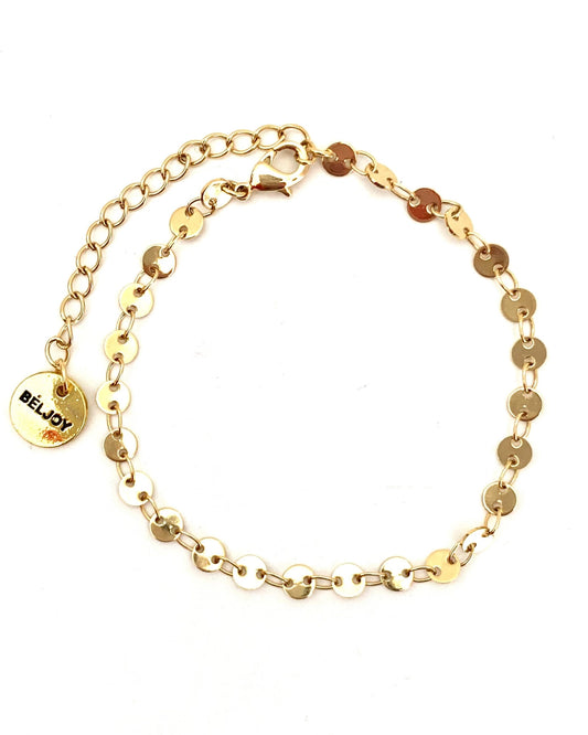 Bette Mini Round Disc Bracelet