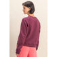 Soft + Slouchy Raglan Pullover I White