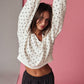 Soft Slouch Polka Dot Sweatshirt