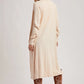 Longline Open Front Cardigan