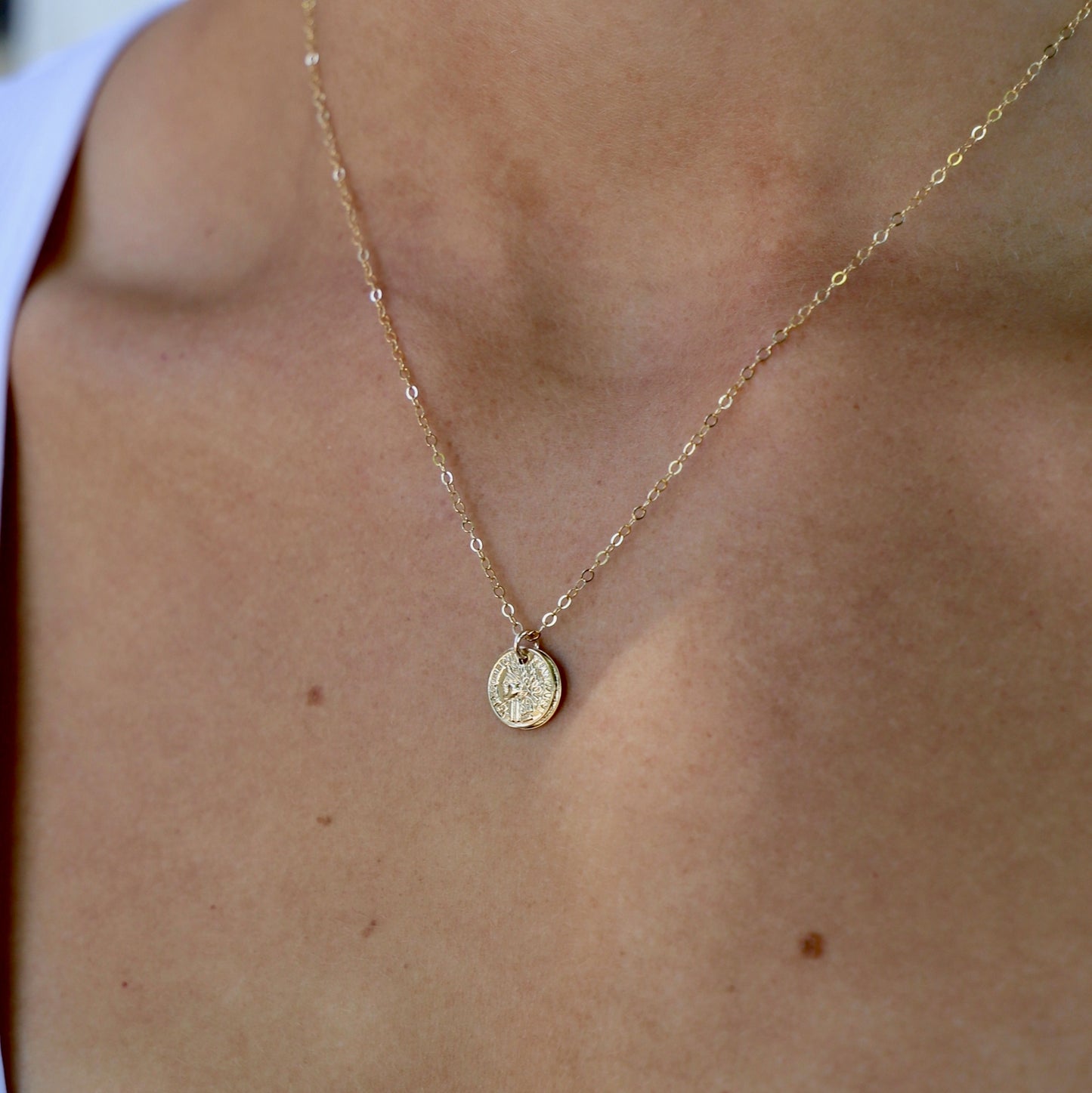 Petite Coin Necklace