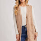 Teddy Knit Longline Vest