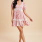 Soft Bloom Mini Dress