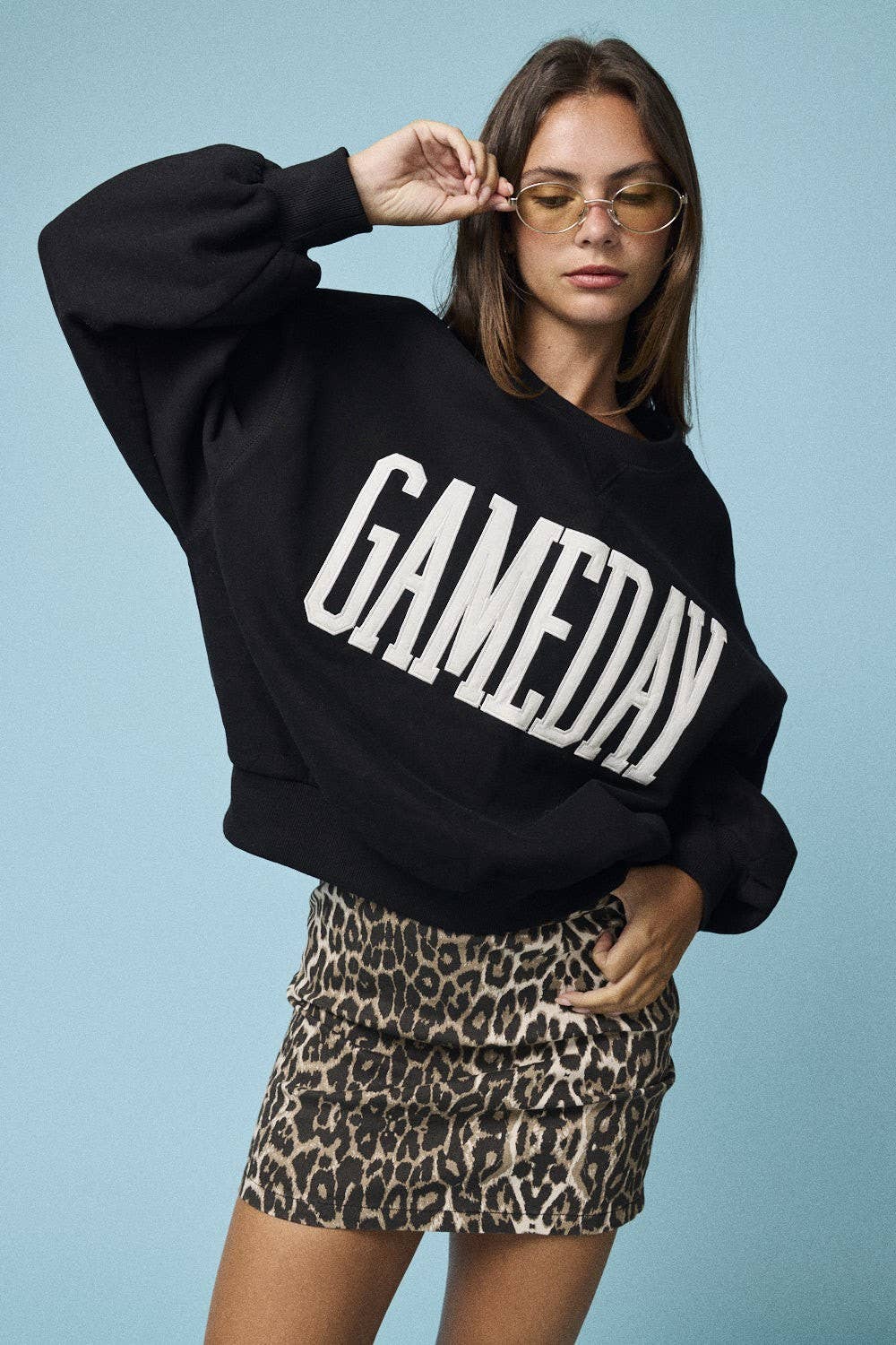 Game Day Crewneck I Heather Grey