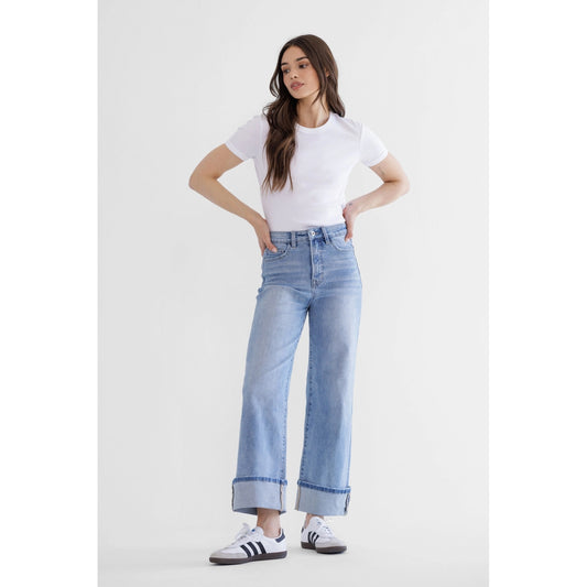 High Rise Wide Leg Jeans
