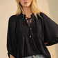 Flowy Black Blouse