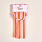 Puffy Sunglasses Case I Sicily Stripes Pink