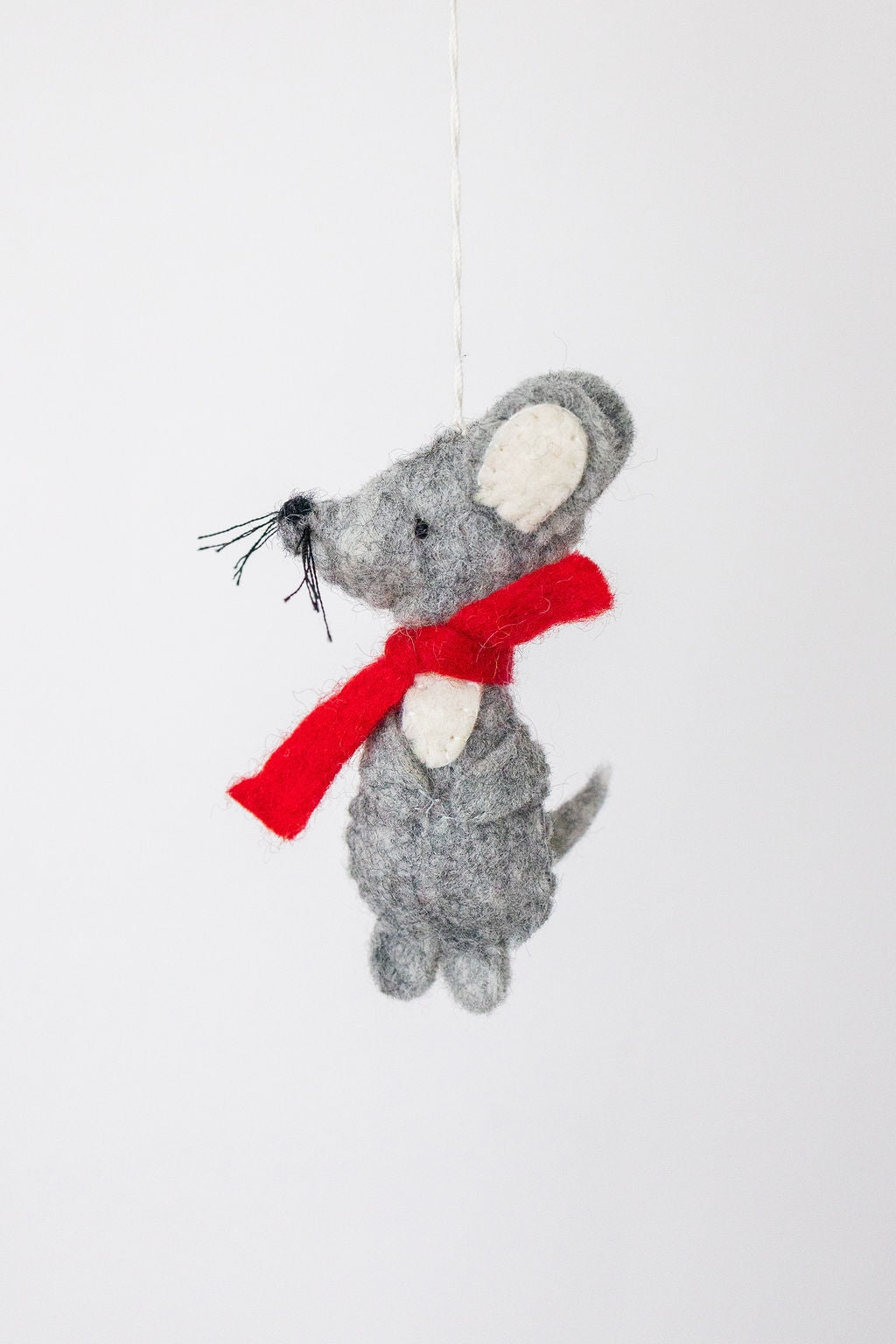 Mouse Felt Ornament