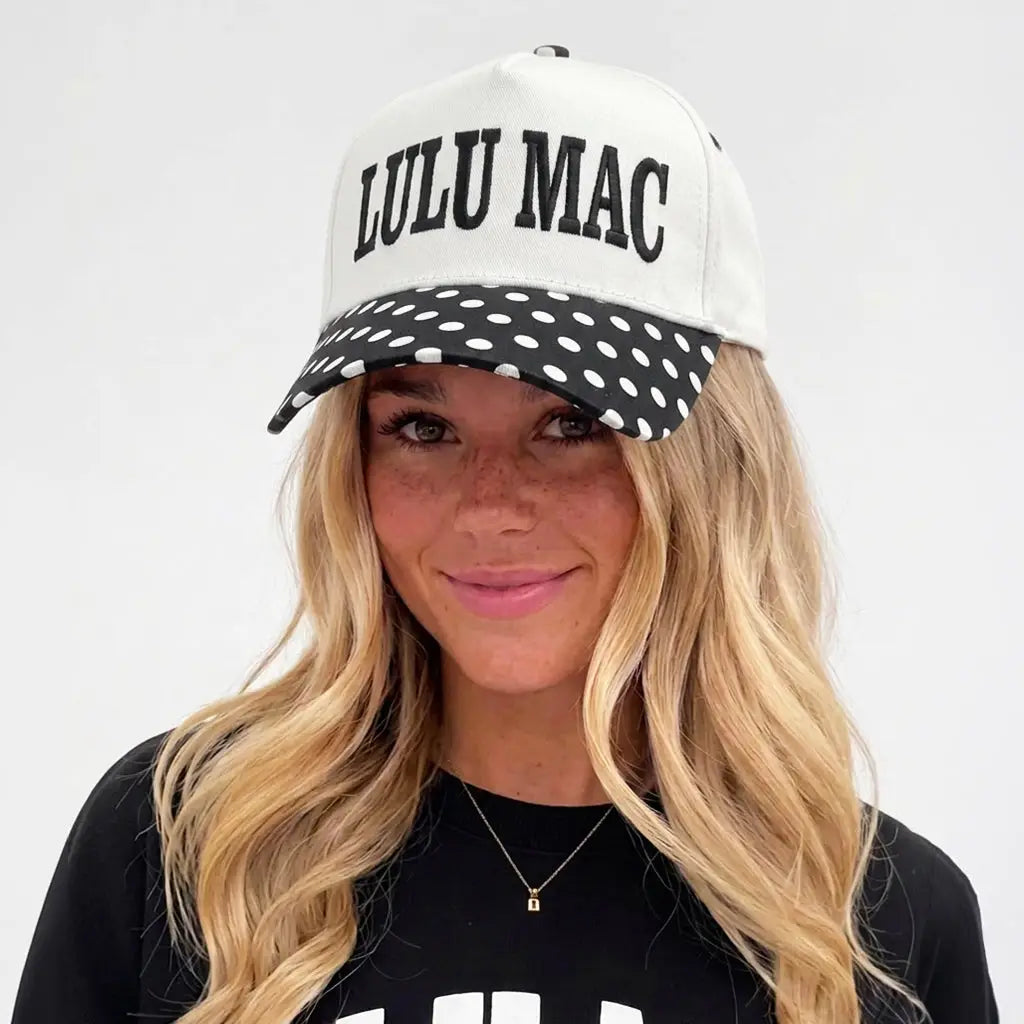 Lulu Mac Polka Dot Hat