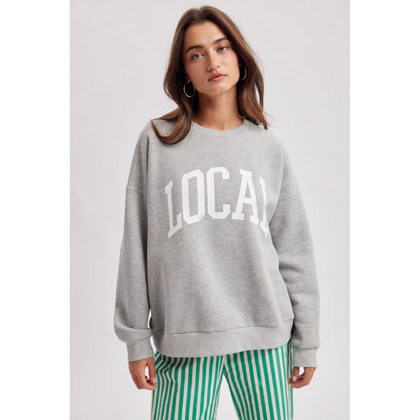 Distressed Local Crewneck