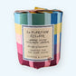 Gift Wrap Candle - Plaid