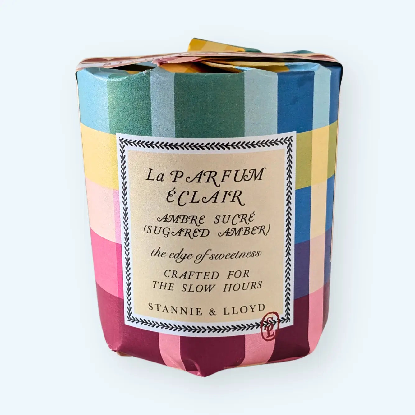 Gift Wrap Candle - Plaid