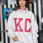 KC Reversible Mock Neck Crew