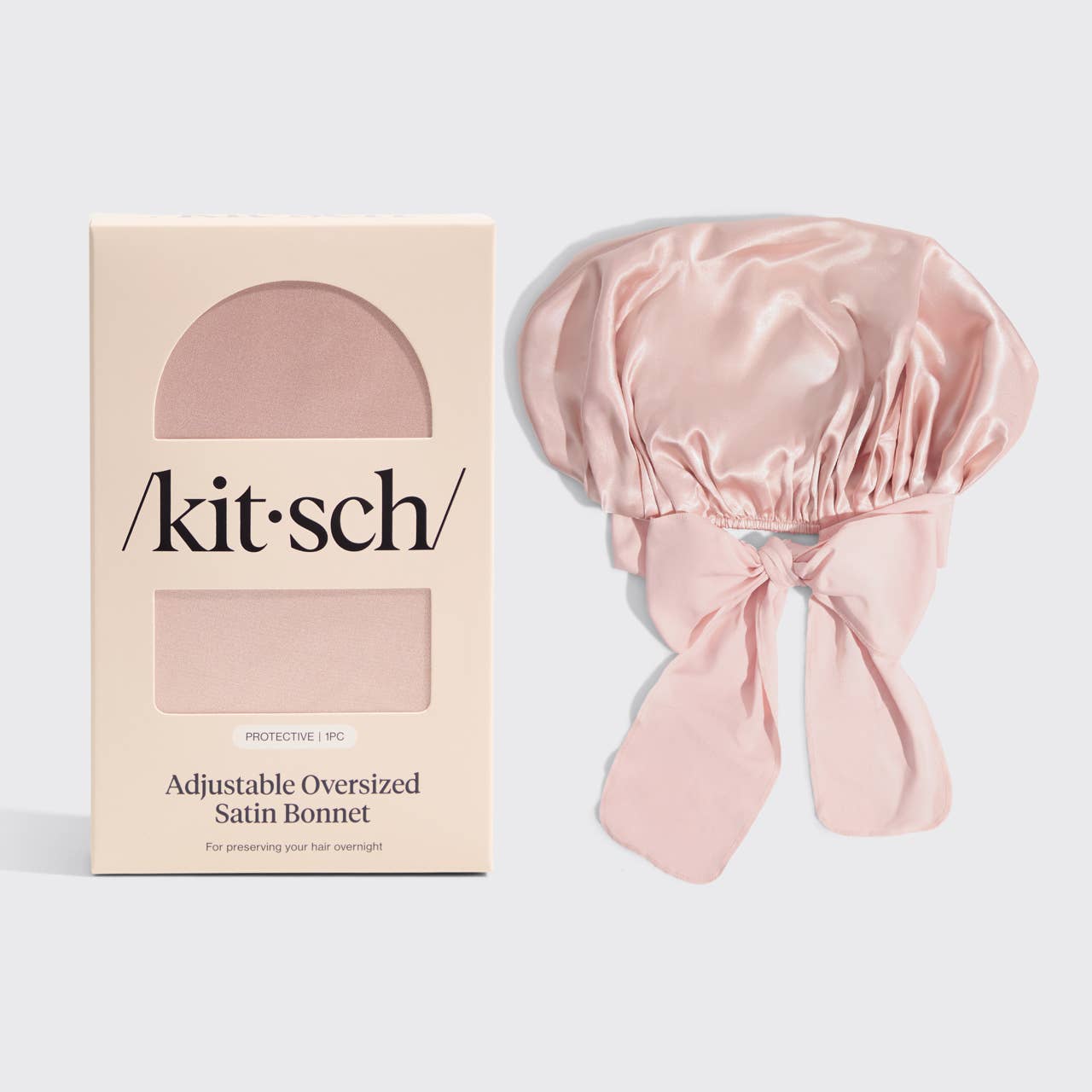 Satin Bonnet- Blush